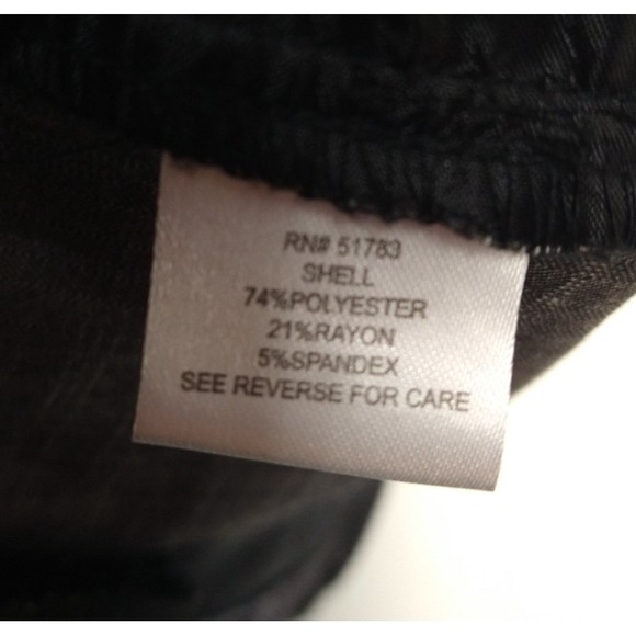 WOMENS MAURICES BRAND SLACKS, SIZE 16, CHARCOL‎ GRAY, FAUX POCHETS, STYLISH - Picture 6 of 12